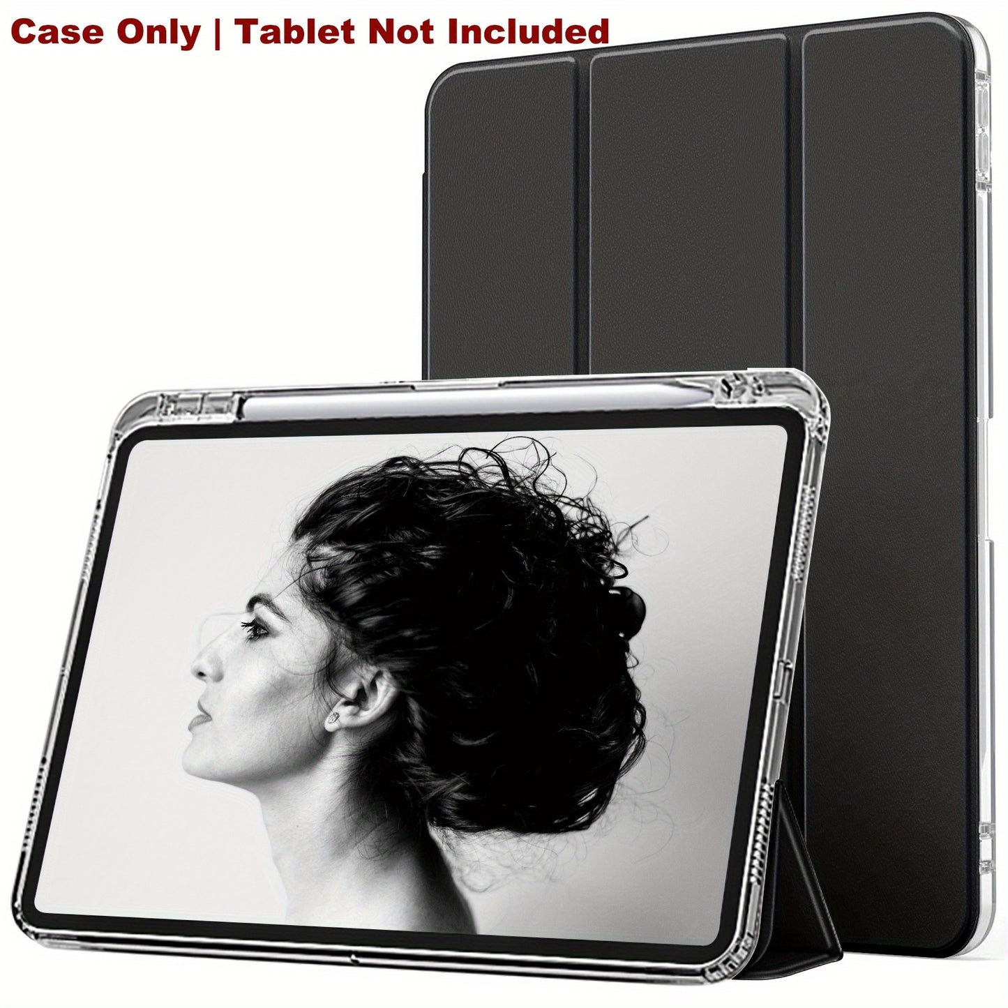 Transparent Acrylic Protective Case for iPad Pro 11-inch, iPad 9th Generation 10.2-inch, Air 4 Air 5 10.9-inch Mini654 Pro 9.7-inch, iPad 2017 2018 10th Generation, 8th Generation, 7th Generation, 6th Generation, 5th Generati