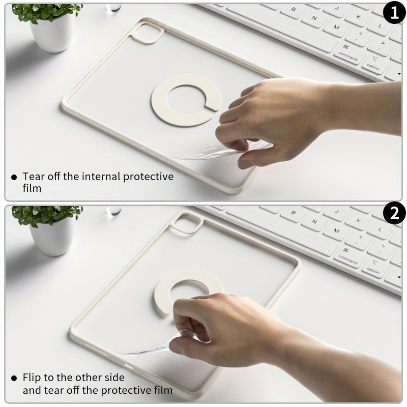 Case for kenke case 2in 1 detachable tablet case for iPad mini 6/7 for iPad 10th gen pro 27.94 cm (M4) pro 33.02 cm Air 13 Air 4/5/6 pro 12.9 Smart tablet case no pen tray