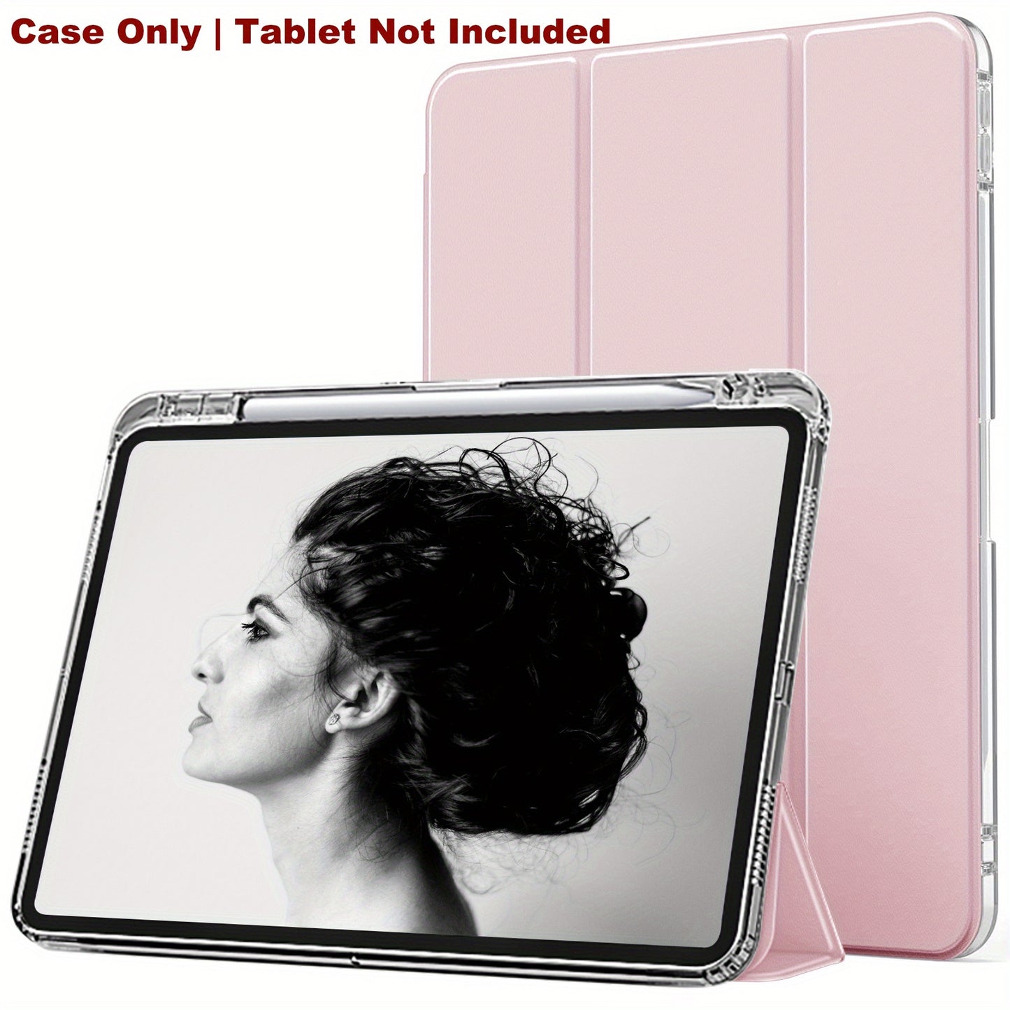 Transparent Acrylic Protective Case for iPad Pro 11-inch, iPad 9th Generation 10.2-inch, Air 4 Air 5 10.9-inch Mini654 Pro 9.7-inch, iPad 2017 2018 10th Generation, 8th Generation, 7th Generation, 6th Generation, 5th Generati