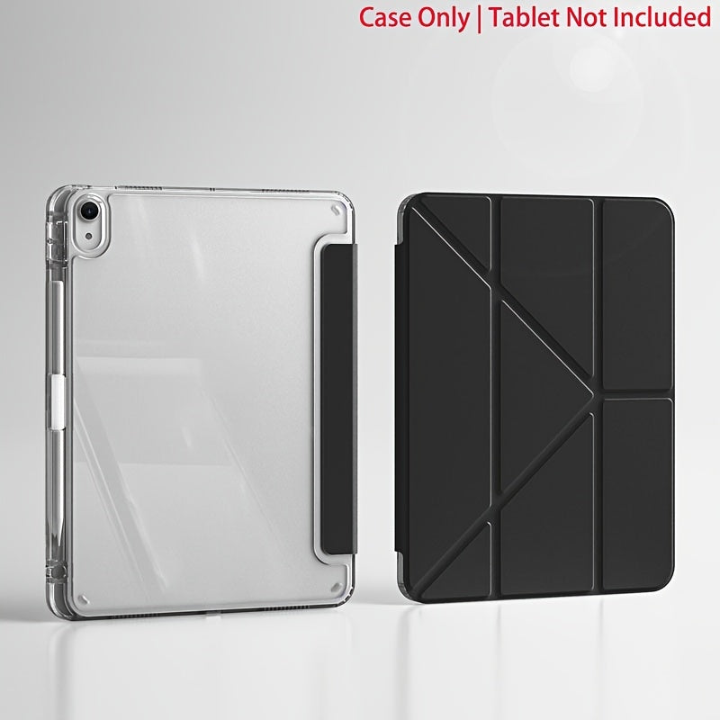 Cover for iPad 10.9/10.2/ Air 5th Gen/Pro11/10th/9.7, Apple iPad Air 2/ Air, iPad (7th Gen), iPad (8th Gen), iPad Air 4/5, iPad Pro 11 2022 - for iPad 10.9/10.2/ Air 5th Gen/Pro11/10th/9.7 - Acrylic, Foldable, Lightweight, St