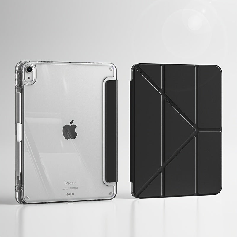 Cover for iPad 10.9/10.2/ Air 5th Gen/Pro11/10th/9.7, Apple iPad Air 2/ Air, iPad (7th Gen), iPad (8th Gen), iPad Air 4/5, iPad Pro 11 2022 - for iPad 10.9/10.2/ Air 5th Gen/Pro11/10th/9.7 - Acrylic, Foldable, Lightweight, St