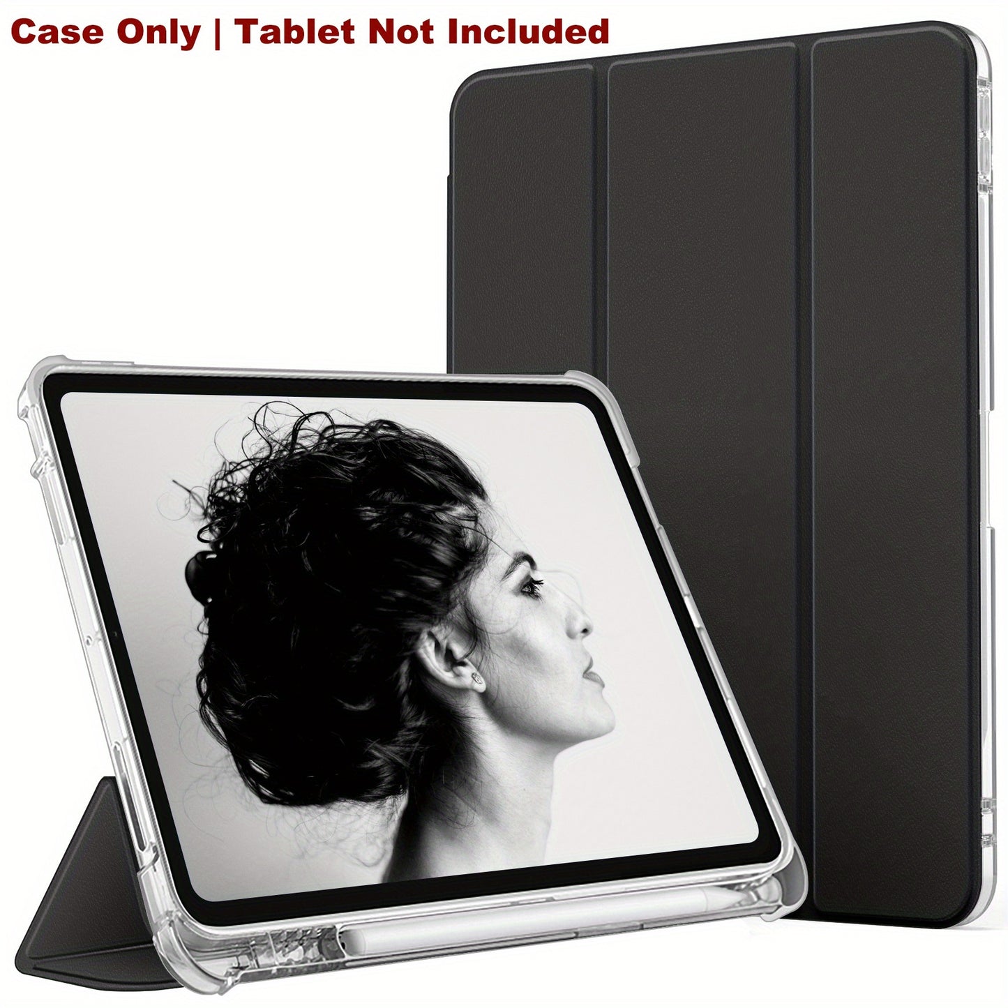 Transparent Acrylic Protective Case for iPad Pro 11-inch, iPad 9th Generation 10.2-inch, Air 4 Air 5 10.9-inch Mini654 Pro 9.7-inch, iPad 2017 2018 10th Generation, 8th Generation, 7th Generation, 6th Generation, 5th Generati