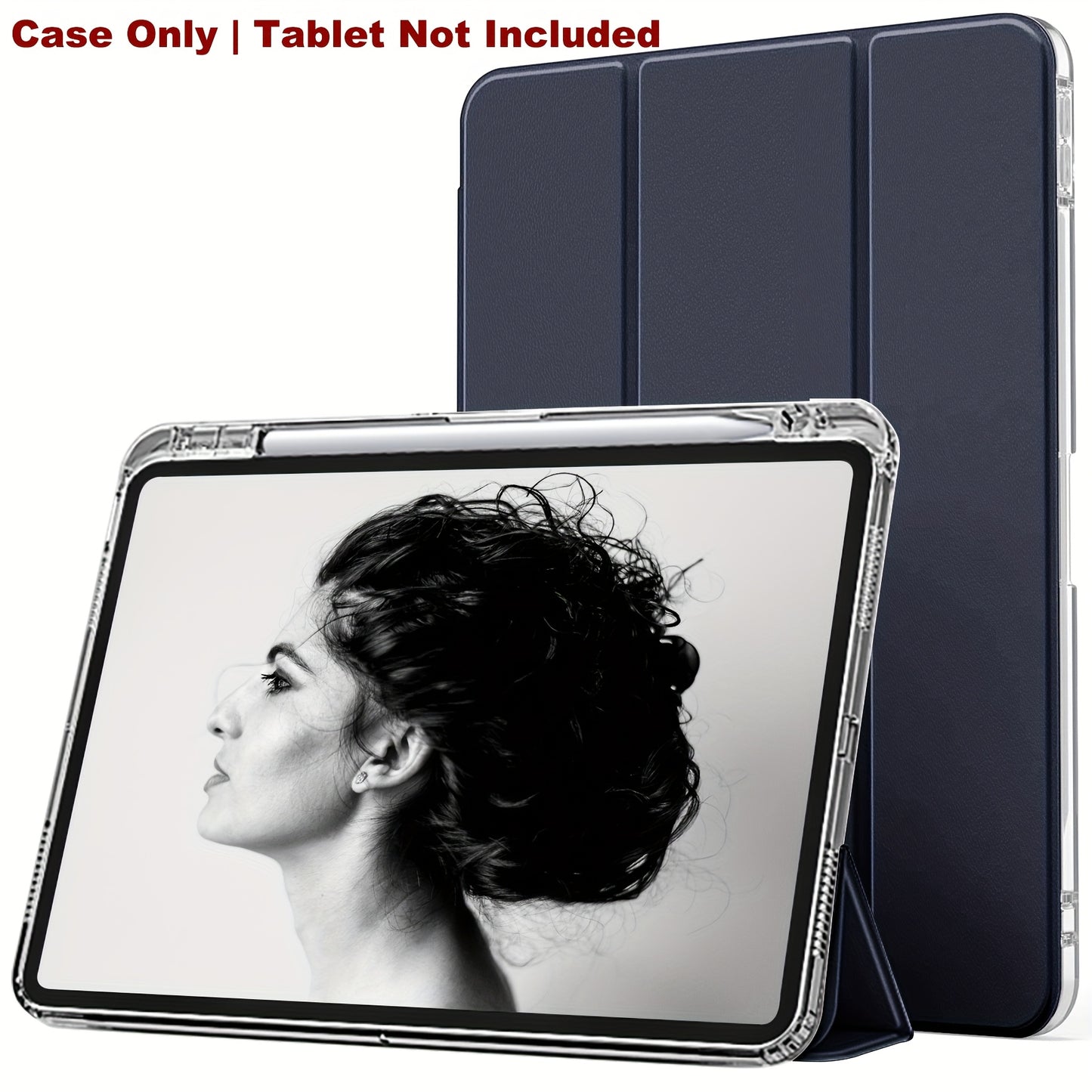 Transparent Acrylic Protective Case for iPad Pro 11-inch, iPad 9th Generation 10.2-inch, Air 4 Air 5 10.9-inch Mini654 Pro 9.7-inch, iPad 2017 2018 10th Generation, 8th Generation, 7th Generation, 6th Generation, 5th Generati