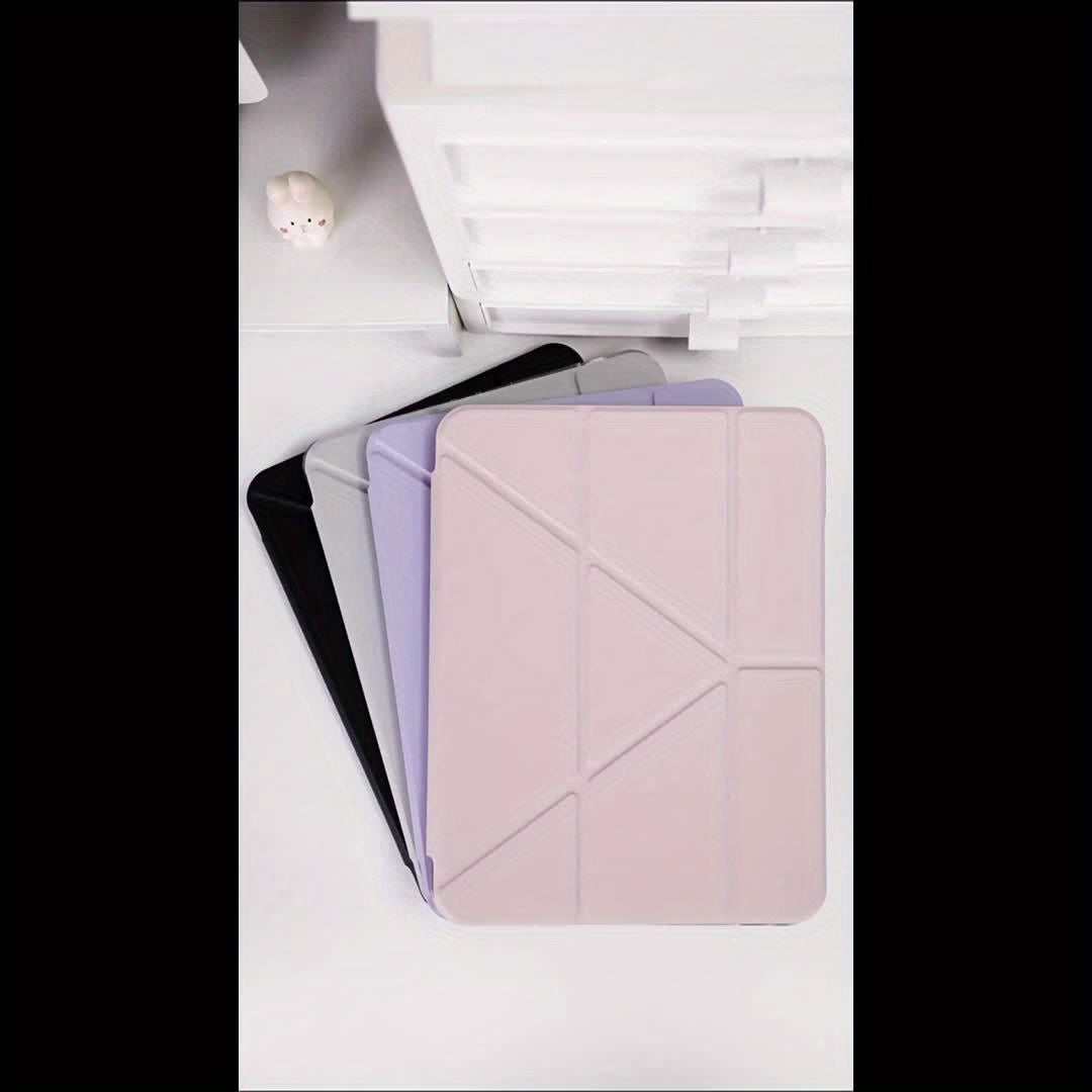 Cover for iPad 10.9/10.2/ Air 5th Gen/Pro11/10th/9.7, Apple iPad Air 2/ Air, iPad (7th Gen), iPad (8th Gen), iPad Air 4/5, iPad Pro 11 2022 - for iPad 10.9/10.2/ Air 5th Gen/Pro11/10th/9.7 - Acrylic, Foldable, Lightweight, St