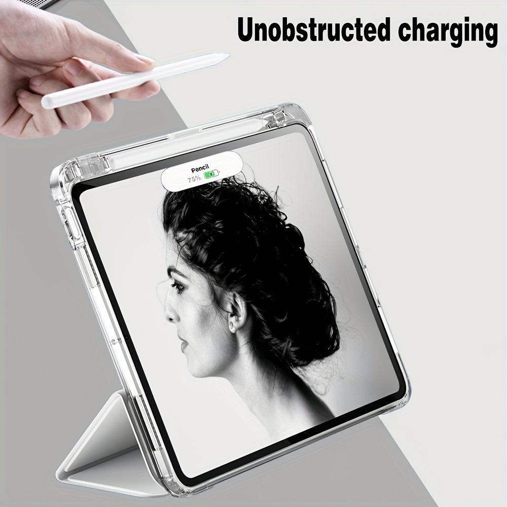 Transparent Acrylic Protective Case for iPad Pro 11-inch, iPad 9th Generation 10.2-inch, Air 4 Air 5 10.9-inch Mini654 Pro 9.7-inch, iPad 2017 2018 10th Generation, 8th Generation, 7th Generation, 6th Generation, 5th Generati