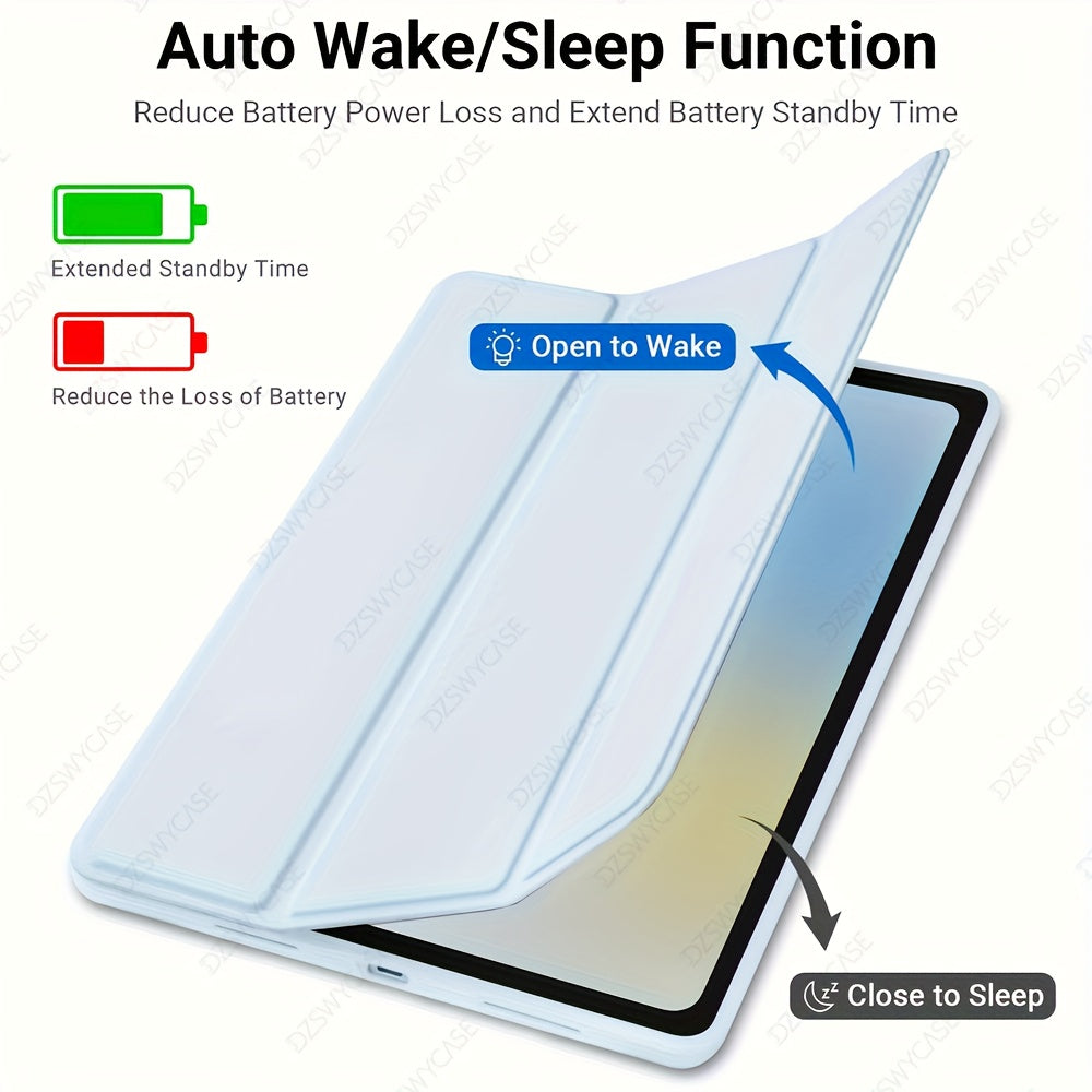 Case for iPad (A16) 27.94 cm 2025 with Pencil Holder, for iPad 10th Generation 27.69 cm 2022 Protective Cover with Soft Smooth Back, Tablet Protection, Sleek Design, Snug Fit, Smart Cover, Students And Professionals, Tablet C