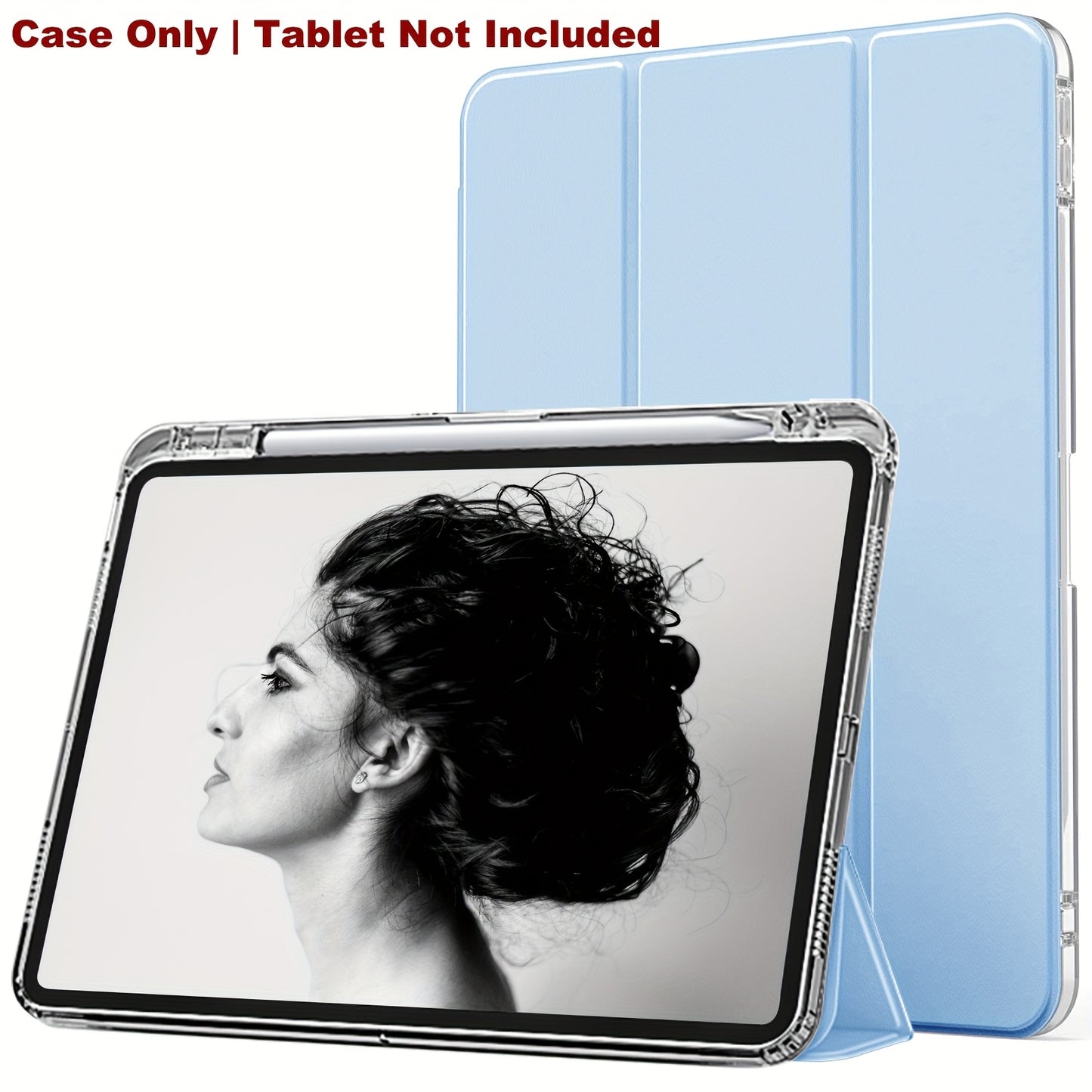 Transparent Acrylic Protective Case for iPad Pro 11-inch, iPad 9th Generation 10.2-inch, Air 4 Air 5 10.9-inch Mini654 Pro 9.7-inch, iPad 2017 2018 10th Generation, 8th Generation, 7th Generation, 6th Generation, 5th Generati