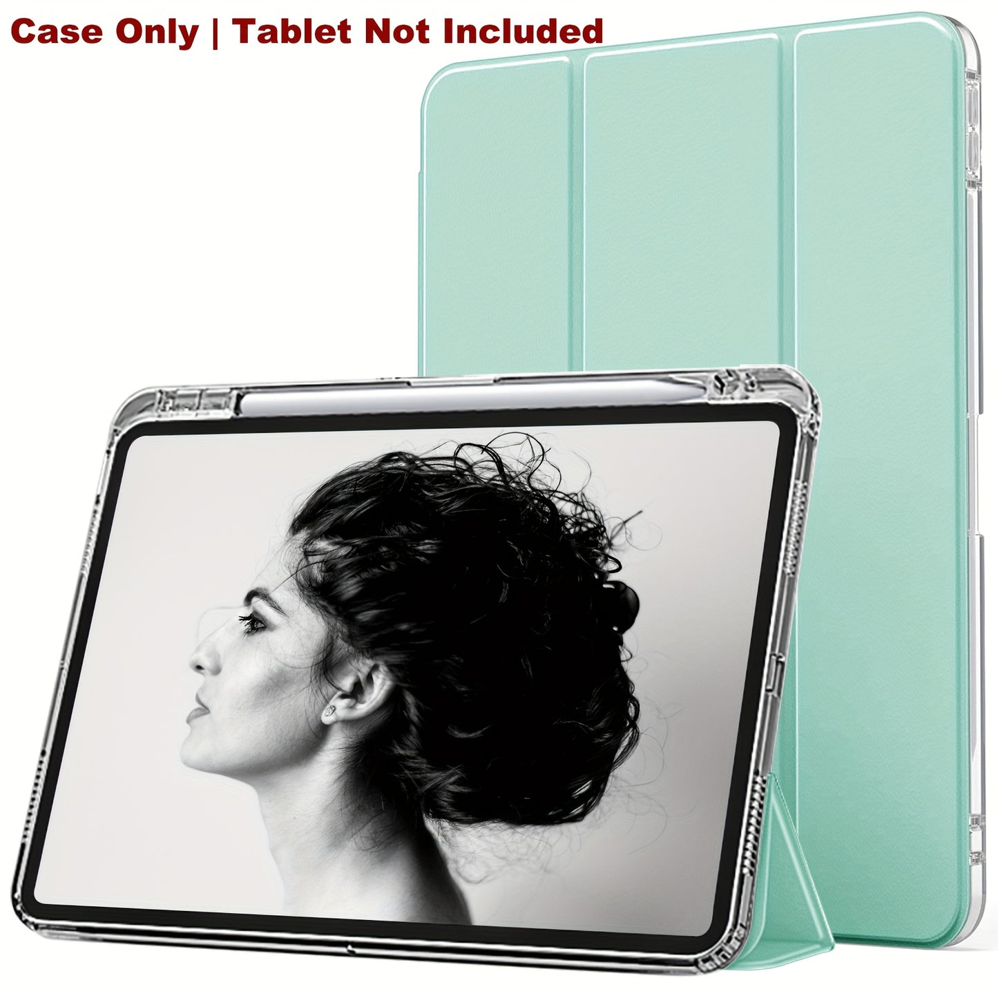 Transparent Acrylic Protective Case for iPad Pro 11-inch, iPad 9th Generation 10.2-inch, Air 4 Air 5 10.9-inch Mini654 Pro 9.7-inch, iPad 2017 2018 10th Generation, 8th Generation, 7th Generation, 6th Generation, 5th Generati
