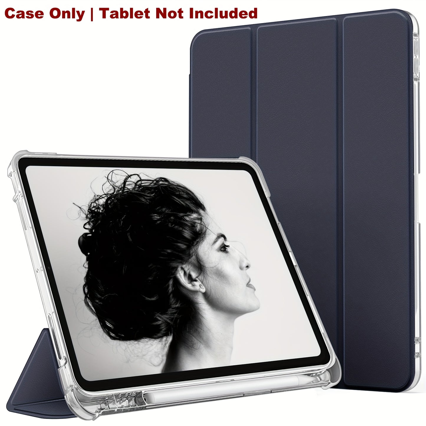 Transparent Acrylic Protective Case for iPad Pro 11-inch, iPad 9th Generation 10.2-inch, Air 4 Air 5 10.9-inch Mini654 Pro 9.7-inch, iPad 2017 2018 10th Generation, 8th Generation, 7th Generation, 6th Generation, 5th Generati