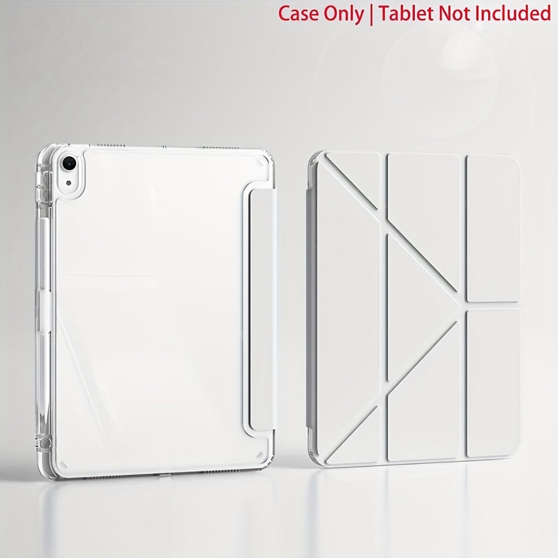 Cover for iPad 10.9/10.2/ Air 5th Gen/Pro11/10th/9.7, Apple iPad Air 2/ Air, iPad (7th Gen), iPad (8th Gen), iPad Air 4/5, iPad Pro 11 2022 - for iPad 10.9/10.2/ Air 5th Gen/Pro11/10th/9.7 - Acrylic, Foldable, Lightweight, St