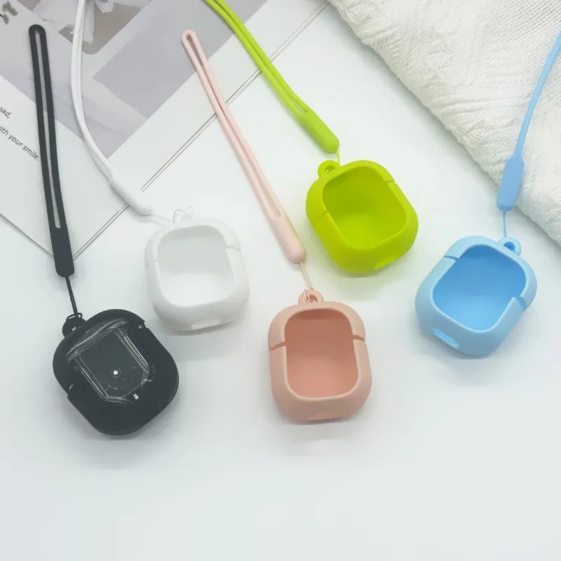 Thin Air31 Earphone Protective Case TWS Digital Display Bluetooth Earphone Silicone Earphone Case Dirt-resistant Soft Case airpods