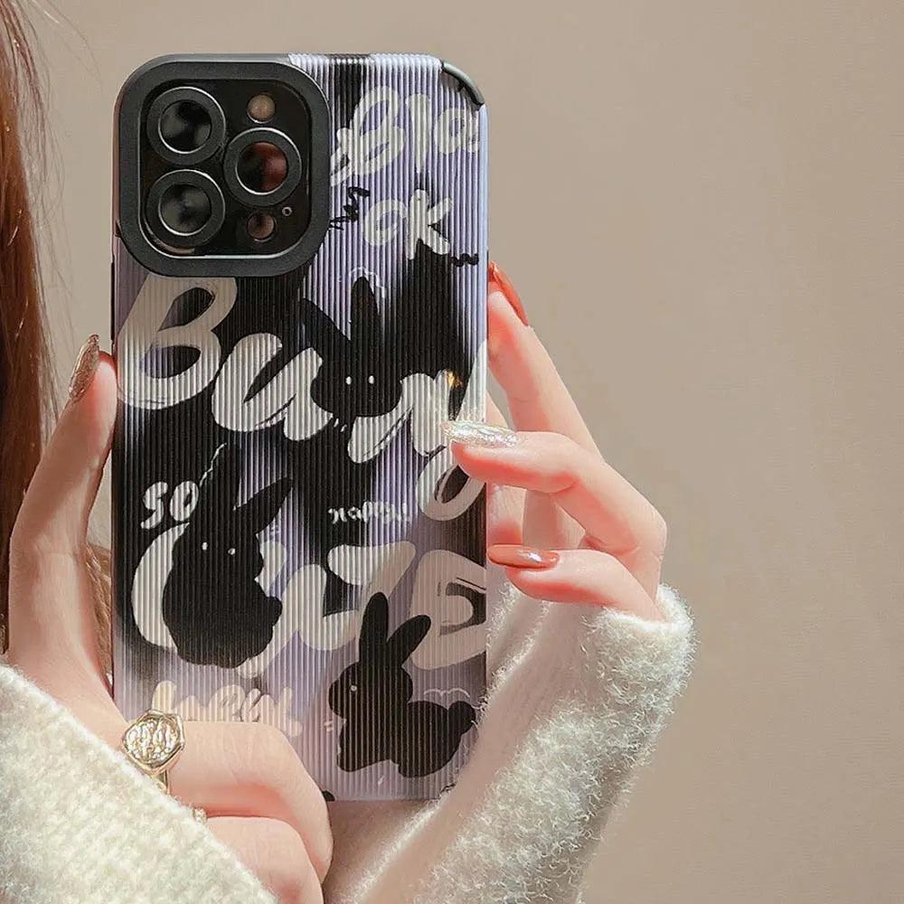 Retro tiger leather phone case for iphone - IDefend