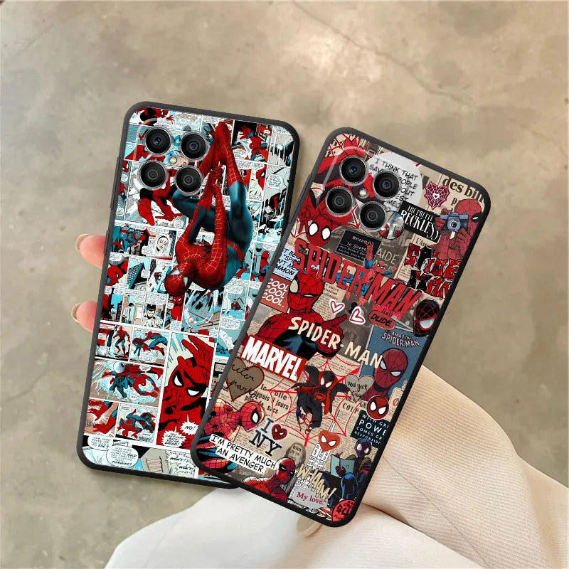 Marvel Spiderman Deadpool Phone Case for Honor X6 X6a X8a 70 Magic5 Lite 90 Pro X7 X9a X8 8X Bumper Luxury Cover TPU Soft