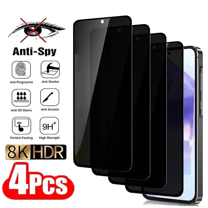 Privacy Screen Protector for Samsung A... 4Pcs - IDefend