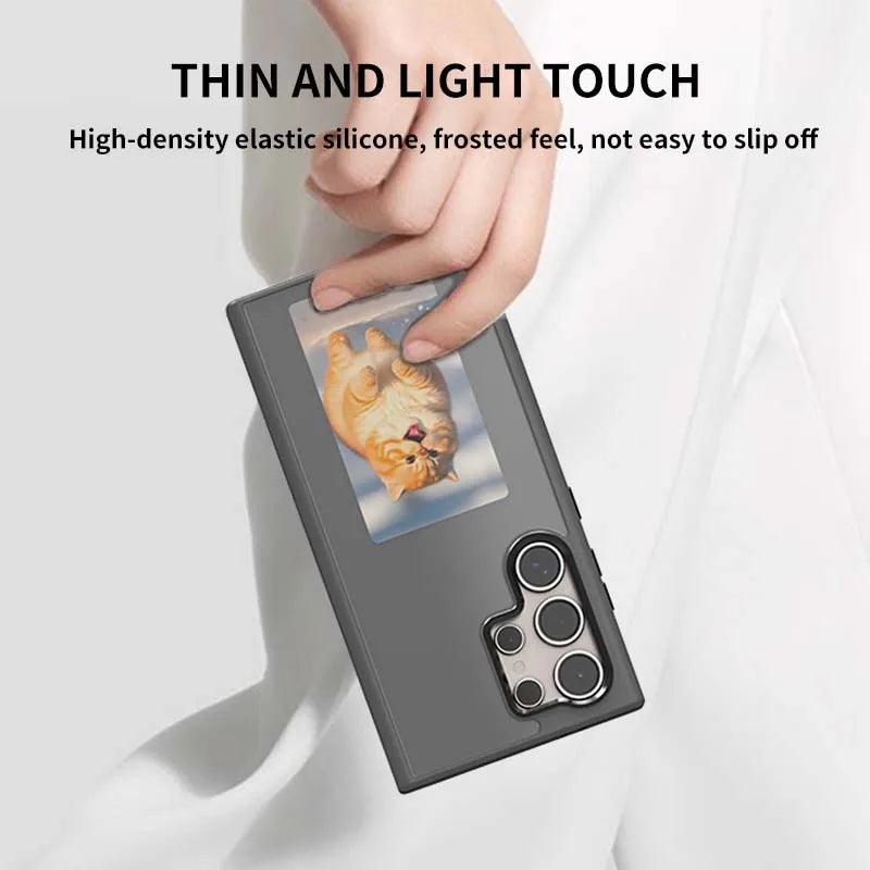 NFC Function for Samsung Galaxy S24Ultra High End Frosted Case Nfc - IDefend