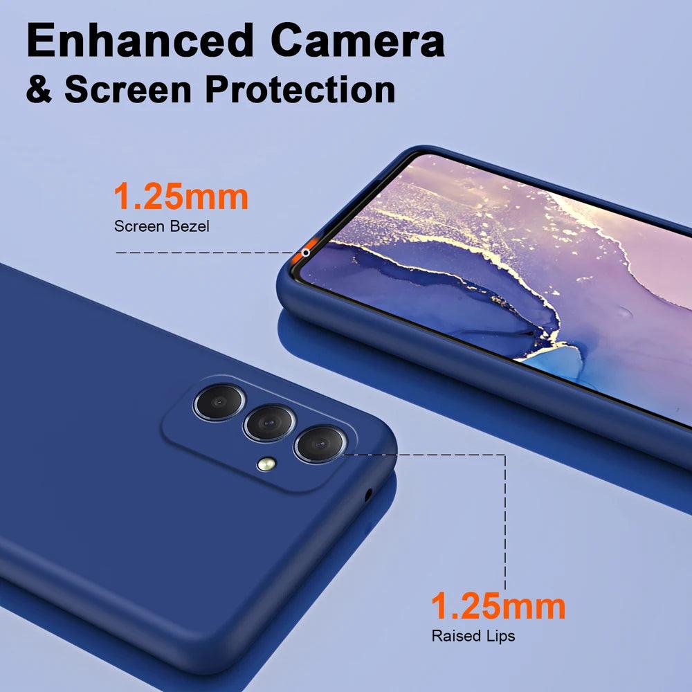 Original Solid Silicone Phone Case For Samsung Galaxy - IDefend
