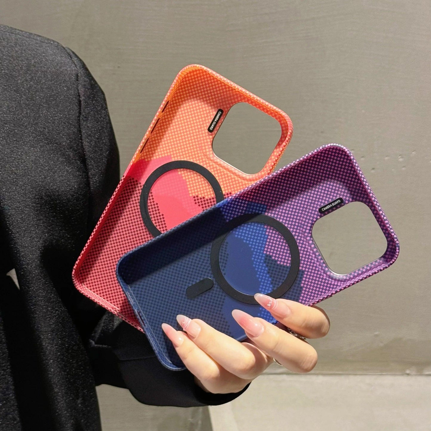 Magnetic Invisible Bracket Phone Case For iPhone - IDefend