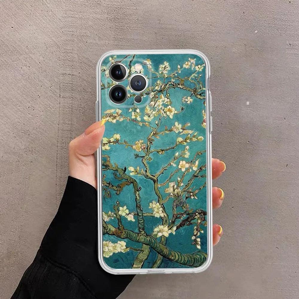 Van Gogh Starry Sky Art Phone Case For iPhone - IDefend
