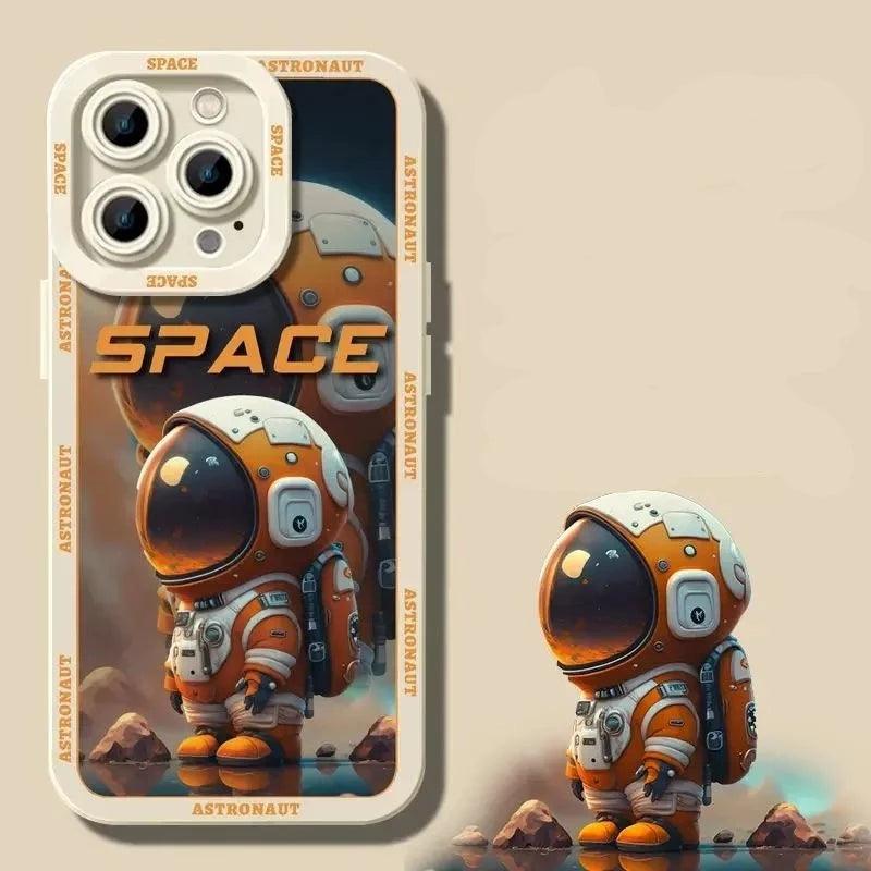 Astronauts Phone Case For iPhone - IDefend