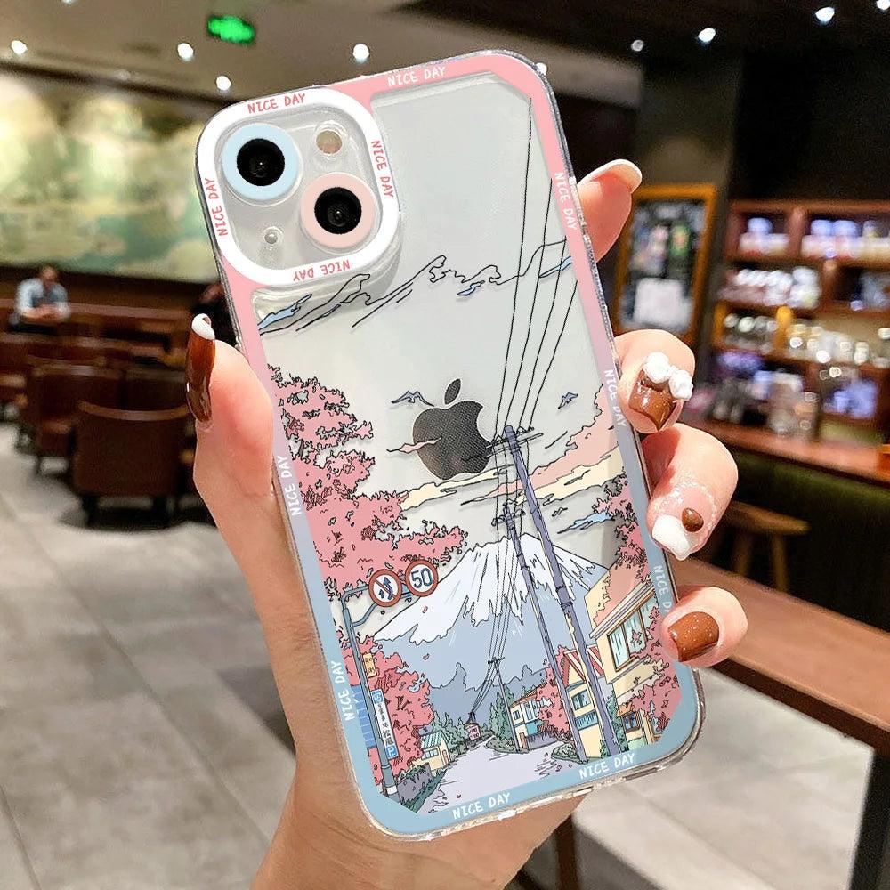 Scenery Sunset Phone Case For IPhone 1 - IDefend