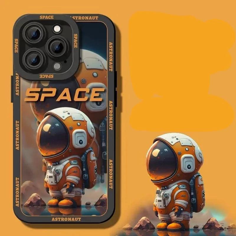 Astronauts Phone Case For iPhone - IDefend