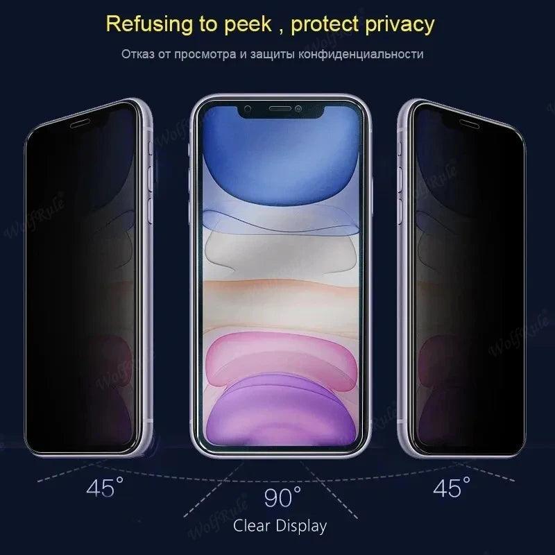 Privacy 4Pcs Anti-Spy Screen Protector Google Pixel 8 - IDefend