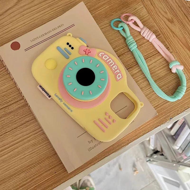 Stereoscopic Silicone Strap Camera Suitable For iPhone - IDefend
