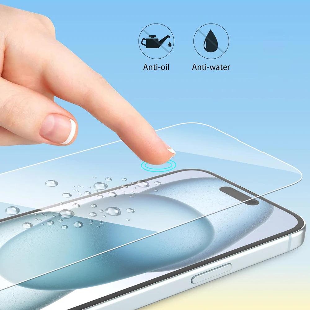 IPhone Tempered Glass Screen Protector 5Pcs - IDefend