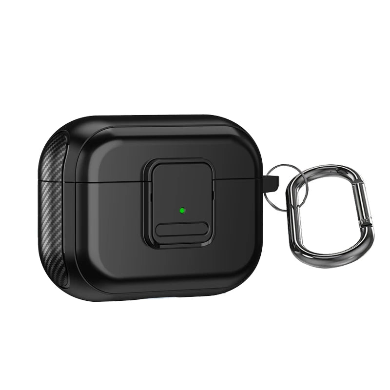 Case For Airpods Pro 2 Shockproof Case For Airpods 3 2 1 Case TPU+PC+ Magnetic Switch Headphone Case Accessories Plus Keychain