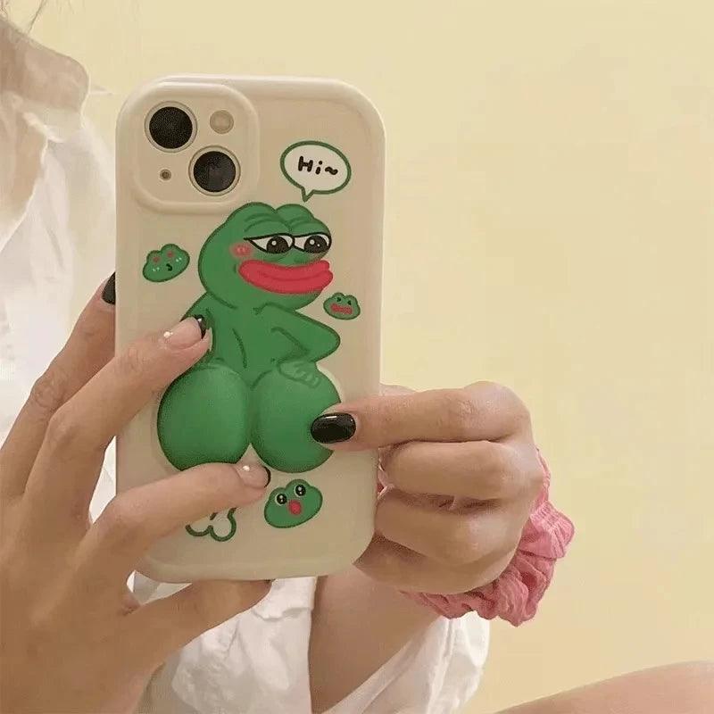 Frog Butt Funny Case for Iphone - IDefend