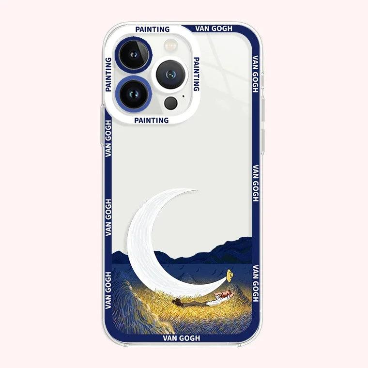 Creative oil painting Phone case For iphone 2 - IDefend