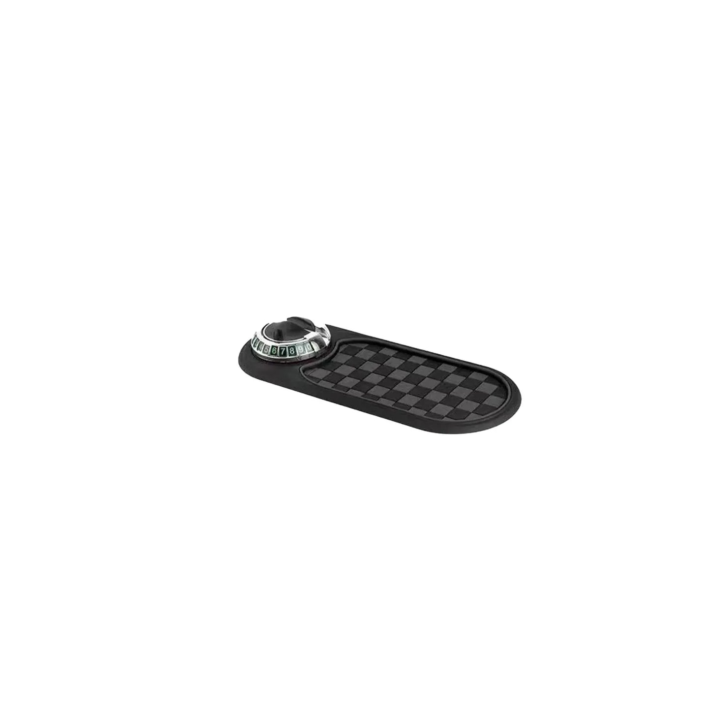 Car Anti-slip Mat Phone Holder 360-degree Rotation Car Dashboard Mat with Phone Holder for Anti-slip Wear Resistant for Safe