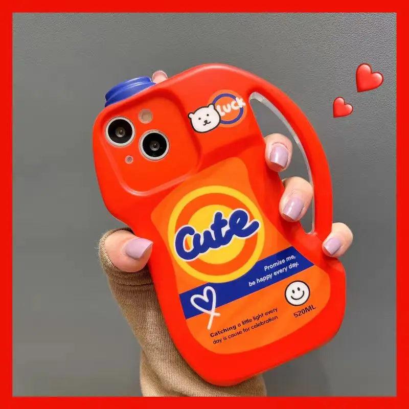 Funny personalized laundry deterge iPhone Case - IDefend