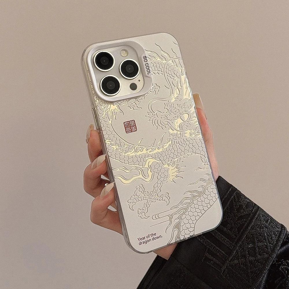 Oriental Style Happy Chinese New Year 2024 Dragon For iPhone - IDefend