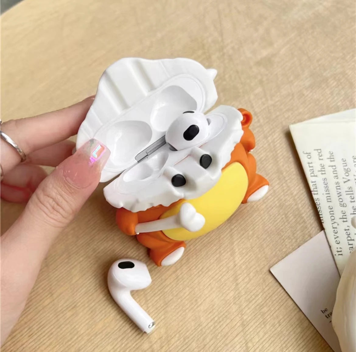New cartoon headphone case for AirPods 1/2,AirPods Pro,AirPods Pro 2,AirPods 3 headphones, anti-drop headphone case