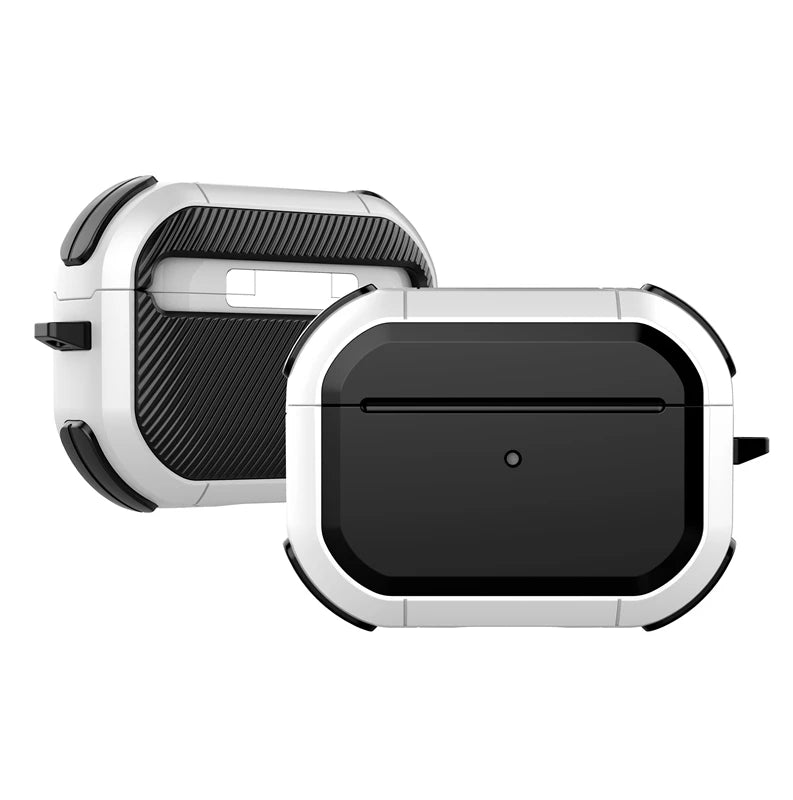 Armor Protective Case For AirPods Pro 2nd Generation AirPods 4 3rd 3 2 1st Gen Cover Accessories Shockproof Coque Capa Funda