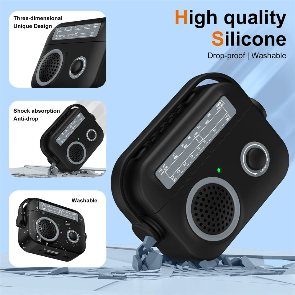 Earphone Case for AirPods 4 Gen Pro 2 Headphone Protective Cover for AirPods 3 Generation Shockproof Anti-fall Protector Sleeve