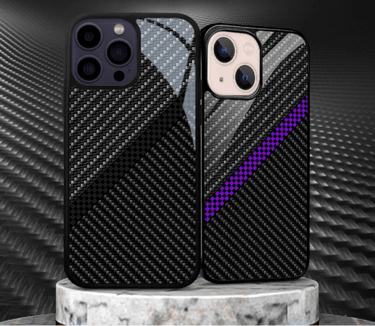 Carbon Fiber Pattern Slim Case For iPhone - IDefend