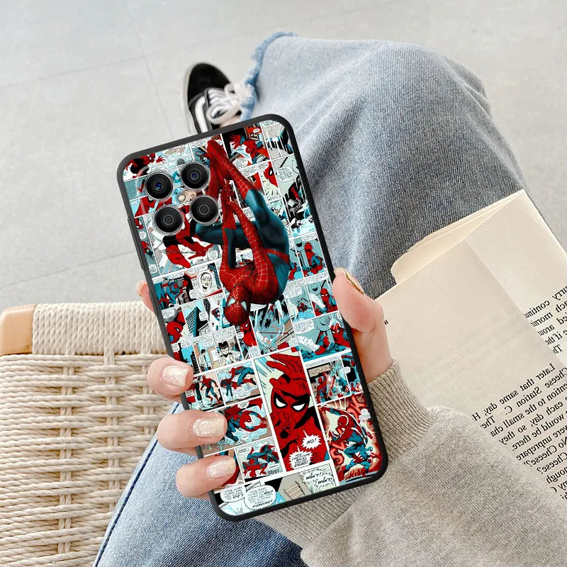 Marvel Spiderman Deadpool Phone Case for Honor X6 X6a X8a 70 Magic5 Lite 90 Pro X7 X9a X8 8X Bumper Luxury Cover TPU Soft