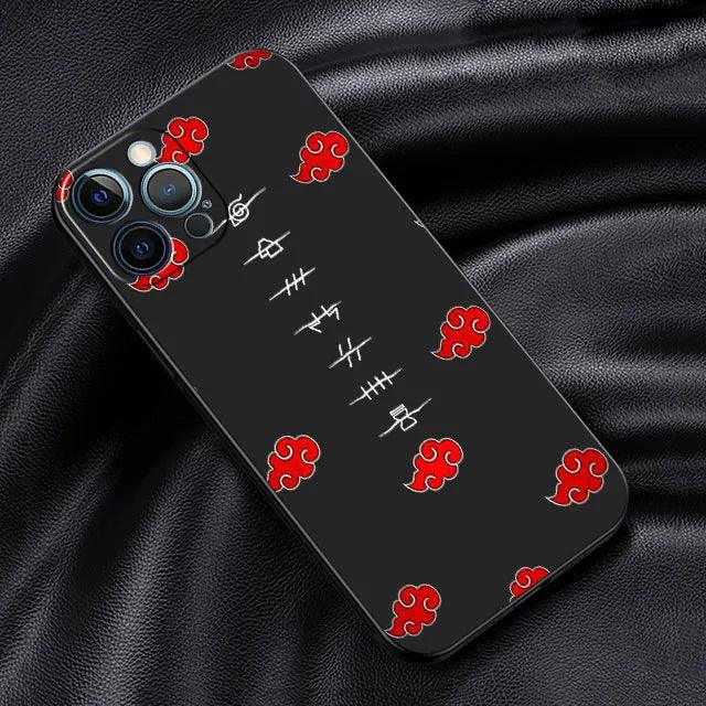 Naruto-Akatsukis Cloud Phone Case for iPhone - IDefend