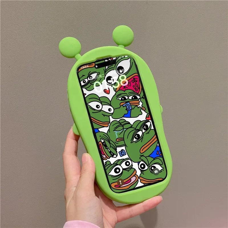 Fun Big Mouth Frog Shoes 3D Protective Case Suitable For iPhone - IDefend
