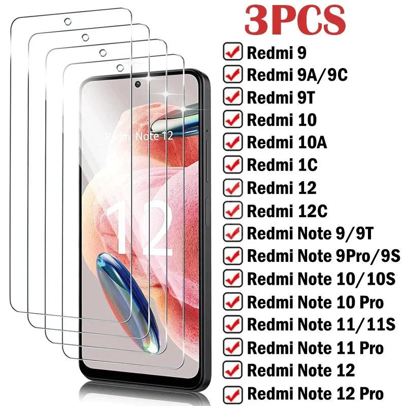 Premium Tempered Glass Screen Protector for Xiaomi Redmi - IDefend