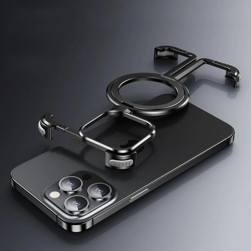 Metal Stand Phone Case For Iphone - IDefend