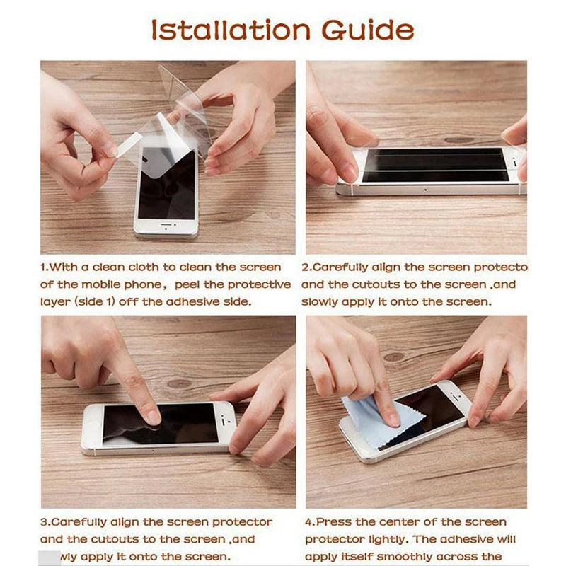 Privacy 4Pcs Anti-Spy Screen Protector Google Pixel 8 - IDefend