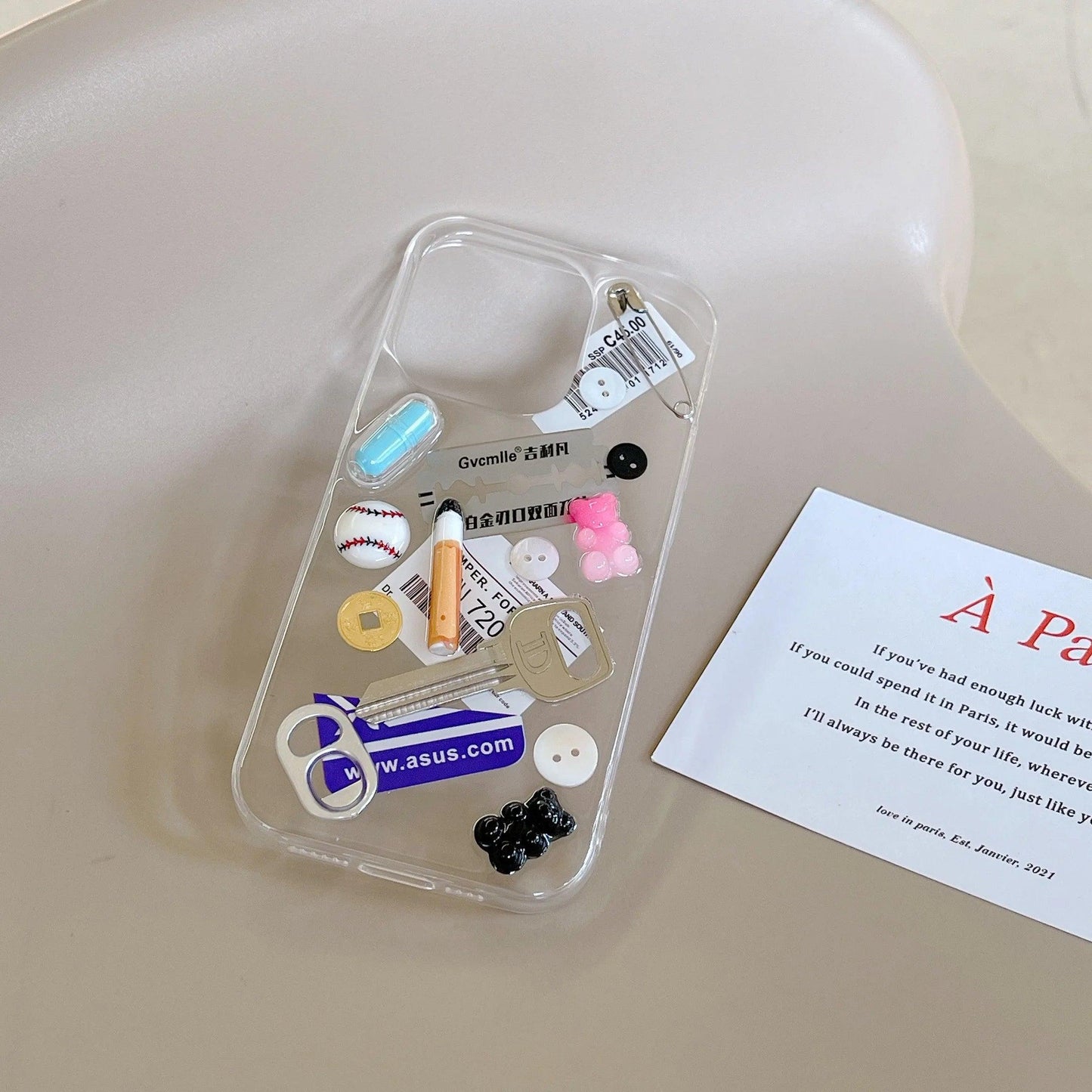 Creative 3D Artificial Cigarette & Knife Case for iPhone - IDefend