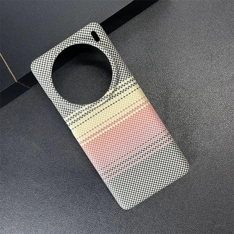 Case For VIVO X200 Pro Mini X100 Ultra Luxury Carbon Fiber Stripe - IDefend