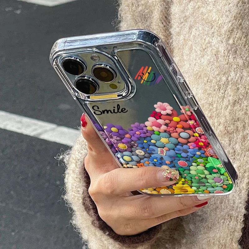 Colourful Funny Smile Phone Case For iPhone 1 - IDefend