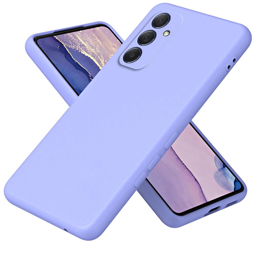 Original Solid Silicone Phone Case For Samsung Galaxy - IDefend