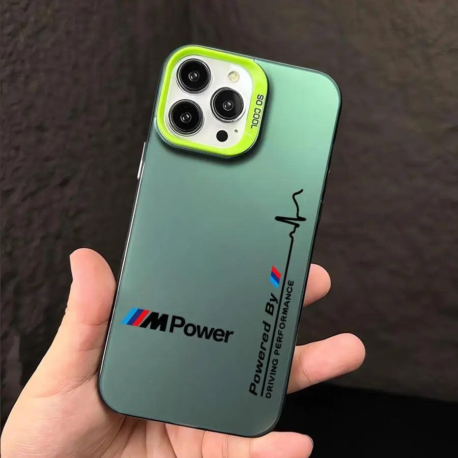 Sports Power-W Car Logo Cover Phone Case for iPhone - IDefend