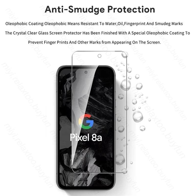 8 In 1 Tempered Glass Camera Lens & Screen Protector For Google Pixel - IDefend